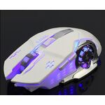 Mouse da gaming LED wireless con batteria ricaricabile incorporata bianco FV-W502 6959229900278 FV-W502 WB2260