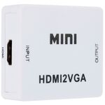 Convertitore video Full HD1080P da HDMI a VGA+Audio WB325 8053323552413