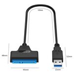 Adattatore da USB 3.0 a SATA7 + 15 pin  WB805