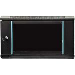 Wall-mounted rack cabinet 6U 60×45×35 cm  RK6UBL