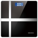 Bilancia pesapersone nera con display LCD KSC-1508 F2740