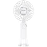Ventilatore ricaricabile portatile con supporto da tavolo bianco KSC-1510 F2570