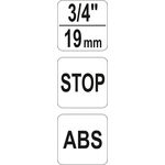 Connettore rapido stop 3/4" FLO  89004 5906083890048 D1042