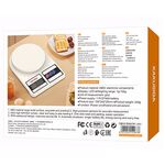 Bilancia elettronica da cucina bianco 1g-10kg KSC-1577