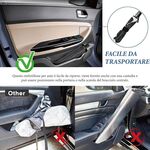 Ombrello parasole per auto 132x75cm WB2395