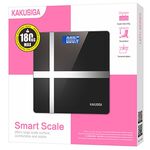 Bilancia pesapersone nera con display LCD KSC-1508 F2740