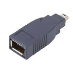 Adattatore Firewire 400 da 4 PIN maschio a 6 PIN femmina 8717587015380 BCP620 A1088