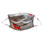 Maschera per il viso riutilizzabile 100% cotone natalizia A1196 5900495882509