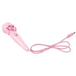Tastiera elettronica rosa per bambini con microfono e ingresso AUX 3.5mm per telefono 5902802917935 00011405 Iso Trade K712