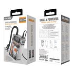 Compressore d'aria portatile per auto 12V pressione massima 10 bar N085