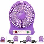 Ventilatore ricaricabile portatile - vari colori 6918032020078 WB1578