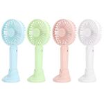 Ventilatore ricaricabile portatile con supporto da tavolo - vari colori 6918019240017 F1 WB667