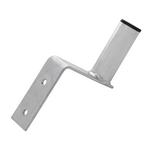 Supporto a parete per antenna in acciaio zincato 14 cm tubo Ø 38 mm 5900804059646 WB1479