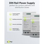 Alimentatore per guida DIN 24VCC 2,5A 60W 74767 4040849747670 F1010