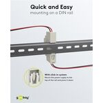 Alimentatore per guida DIN 5 VDC 2,4A 12 W 59574 4040849595745 F1672