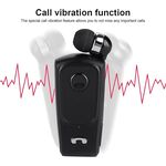 Auricolare bluetooth clip-on F920 wireless con microfono e vibrazione 8652580445201 F920 MOB1222