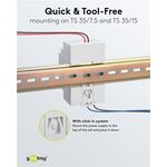 Alimentatore per guida DIN 24VCC 2,5A 60W 74767 4040849747670 F1010