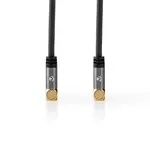 Cavo coassiale IEC maschio femmina 5 m schermato 90° placcato oro 5412810318834 Z313