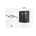 Cavo coassiale IEC maschio femmina 5 m schermato 90° placcato oro 5412810318834 Z313