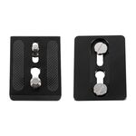 Piastra a sgancio rapido in metallo per giunti cardanici Sachtler DCA2097 80970