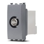 Presa TV passante grigia compatibile Vimar Arkè 0793541340413 TOT934G EL2127