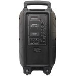 Cassa acustica ricaricabile trolley 12" 40W Luce LED Bluetooth/SD/USB Radio FM HBM-712