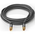 Cavo satellitare e antenna coassiale 5m schermato 5412810324453 CSTB41000GY50 ND1199