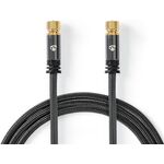 Cavo satellitare e antenna coassiale 5m schermato 5412810324453 CSTB41000GY50 ND1199