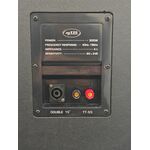Cassa acustica passiva doppio woofer 15" 300W 4Ω TT-55