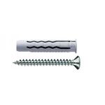 Tasselli multiuso F4V a 4 settori in nylon con vite TSP croce 6x30mm - 100 pezzi 8007187414325 SMP1432 WB418