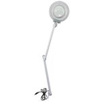 Lampada con lente d’ingrandimento LED da banco 24W con braccio snodabile 80555980101936 WB2364