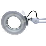 Lampada con lente d’ingrandimento LED da banco 24W con braccio snodabile 80555980101936 WB2364