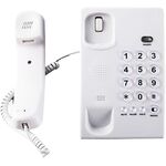 Telefono fisso con filo a pulsanti grandi bianco LE-113 6920160001133 WB562