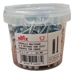 Tasselli multiuso F4V a 4 settori in nylon con vite TSP croce 8x40mm - 50 pezzi 8007187414332 SMP1433 WB666