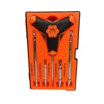 Cacciavite triangolare 6 in 1 con livella a bolla e punte intercambiabili 7890101814193 Q-LS6927 WB2263