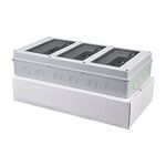 Centralino da parete 36 moduli 3x12 con porta trasparente 8055598010216 E9052