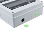 Centralino da parete 36 moduli 3x12 con porta trasparente 8055598010216 E9052