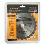 Lama circolare per legno 165 mm 24 denti Toolmak TMK20091 6901500200911 TL7745