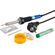 Set saldatore 30W con supporto/punte/stagno 10g e pasta saldante 10g 45242 4040849452420