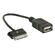 Sincronizzazione e Ricarica Samsung 30-Pin Maschio - USB A Femmina 0.20 m Nero 5412810198528 541281019852  VLMB39205B02 ND2825