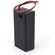 Custodia porta batteria 9V con interruttore WB631