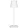 Lampada LED ricaricabile da tavolo 3W dimmerabile in metallo bianco 7882318029086 EL3935