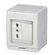 Box stagno da parete IP55 con interruttore e presa 10-16A 8053323556107 CFW-LS E9240