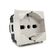 Presa schuko 2.0 bianco compatibile con serie Vimar Plana 615B EL2156