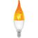 Lampadina LED effetto fiamma E14 3W luce calda 1400K Vito 6970233838685 1519730 EL287