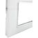 Placca in vetro bianco 3 posti compatibile Living International 6970597468030 EL908