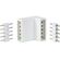 Connettore angolare per strisce LED 5 pin Paulmann - confezione da 4 4000870706152 15S08 K492