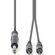 Cavo audio stereo jack audio 6.35mm/2 RCA 1.5m grigio  COTH23300GY15 5412810295319 ND6575