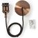 Luce da soffitto E27 color rame 1,50m LPHLE27CP 5412810302086 WB1480