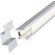 Profilo da incasso in acciaio satinato 1m per strisce LED Paulmann 708.60 4000870708606 WB163
